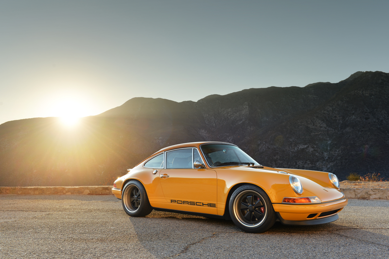 Illustration for article titled Drool All Over Yourselves At This Fantastically Orange 911 Reimagined By Singer
